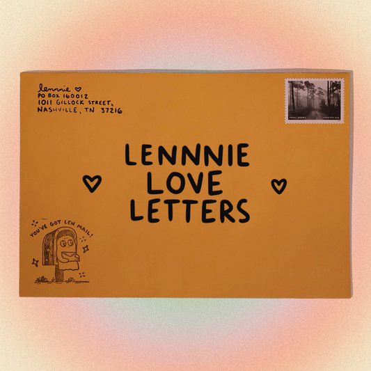 Love Letters from Lennnie | personalized hand written notes of encouragement ♡